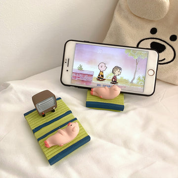Cute Pig Cell Phone Holder Stand